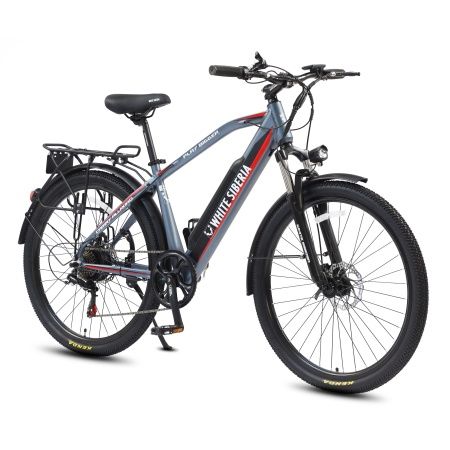 Электровелосипед WHITE SIBERIA CAMRY ALLROAD 500W (матовый синий)