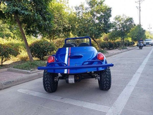 Детский электромобиль GreenCamel Жук (60V 1500W R8 Дифференциал) Синий